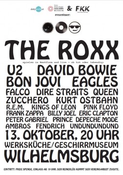 Plakat TheRoxx Geschirr Museum
